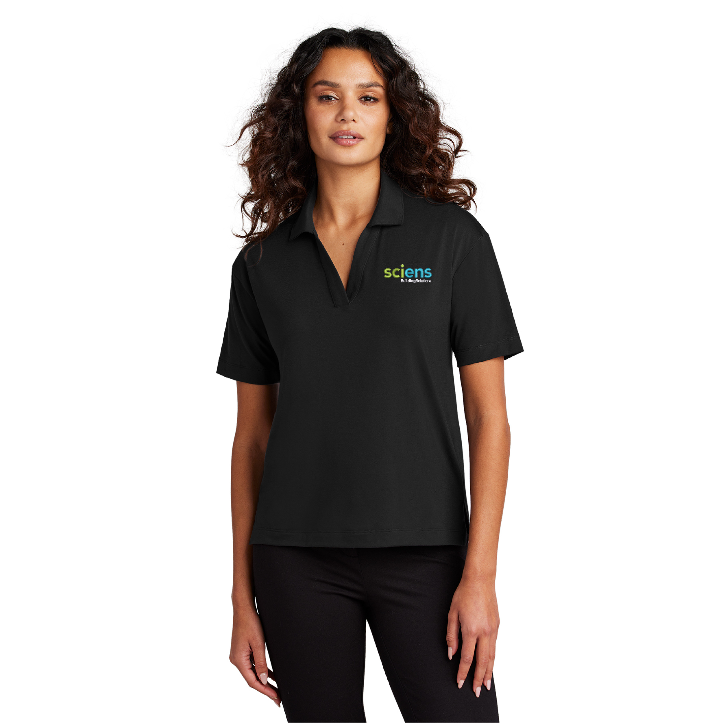 Mercer+Mettle® Women’s Stretch Jersey Polo